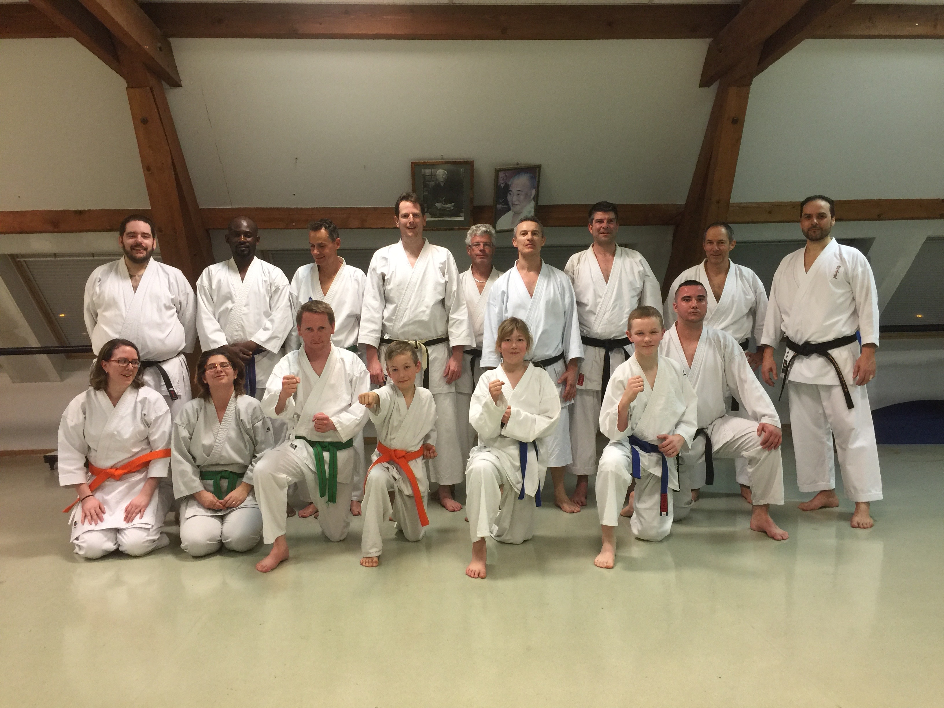 Cours de Karate  Pontarlier (France) 22 mars 2019